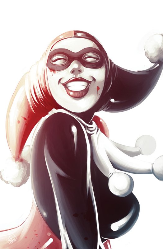 art-Batman-Harley-Quinn-харли-кв