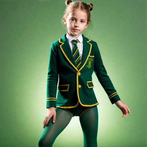 Girls gender neutral school uniform