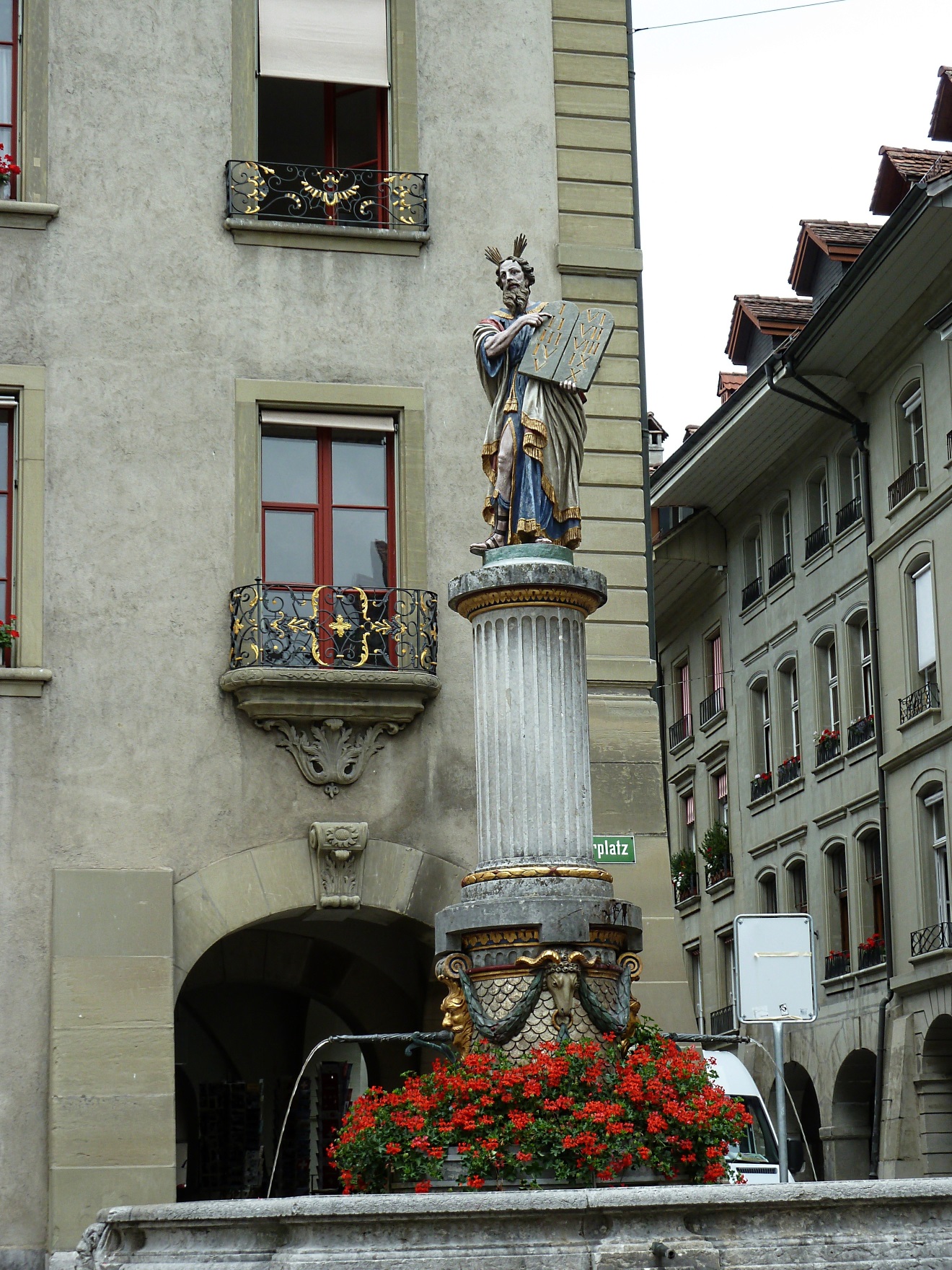 Статуя Моисея в Берне