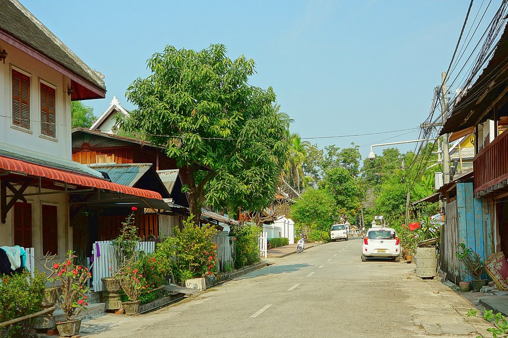 Улица в Луанг Прабанге