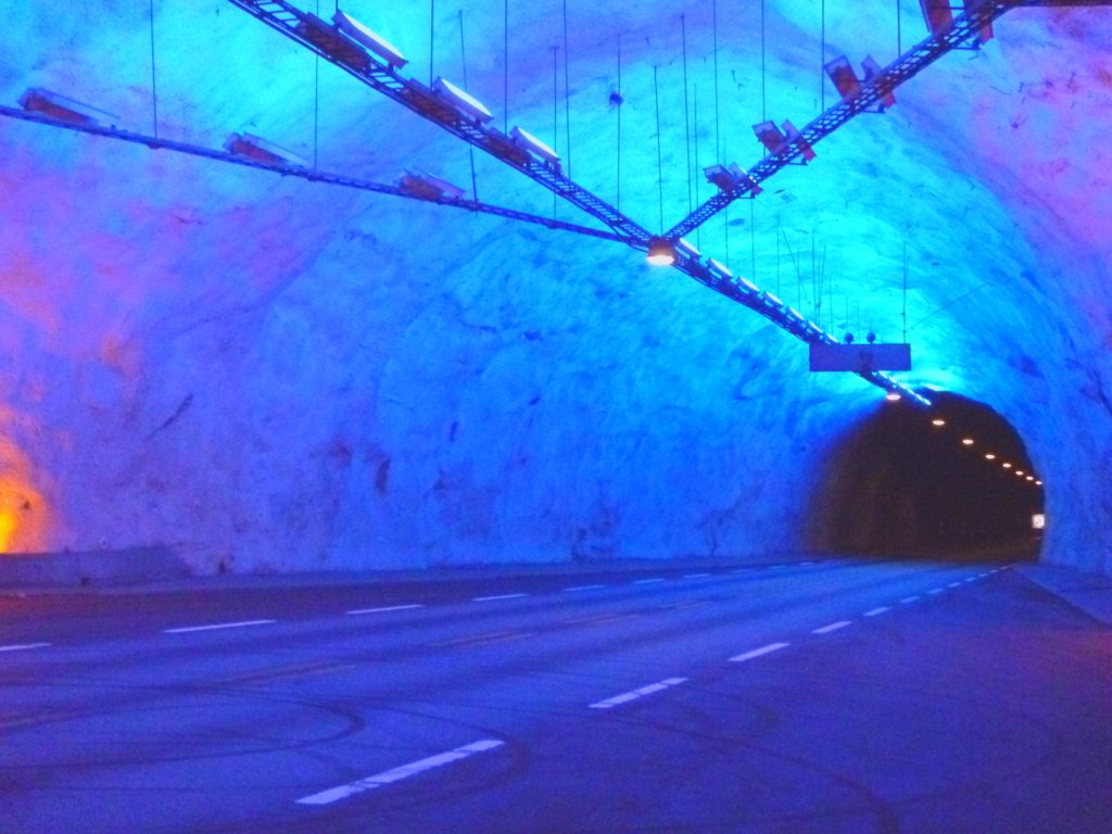 Тоннель на дороге Осло - Берген