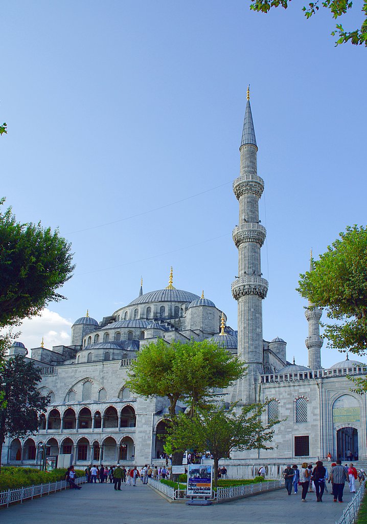 Голубая мечеть - главная в Турции
