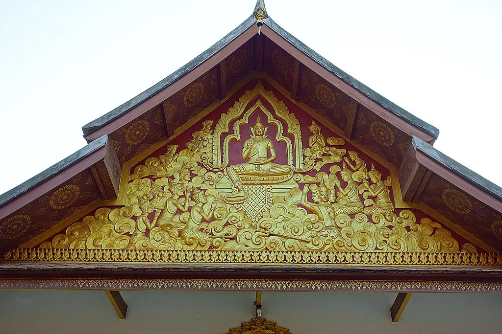 Задний фронтон Главного храма