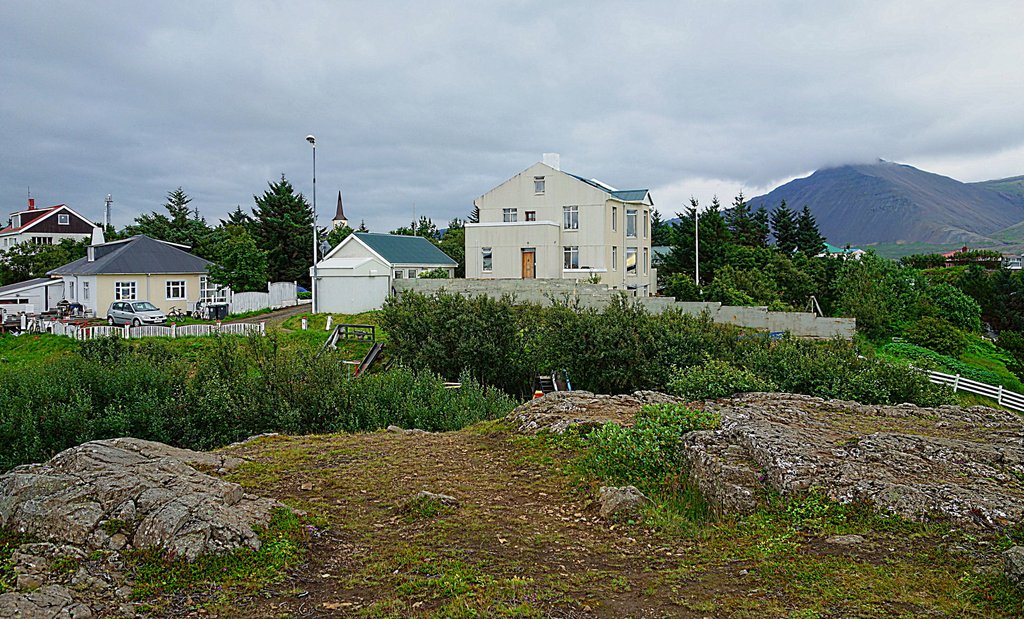 Посёлок в Западной Исландии
