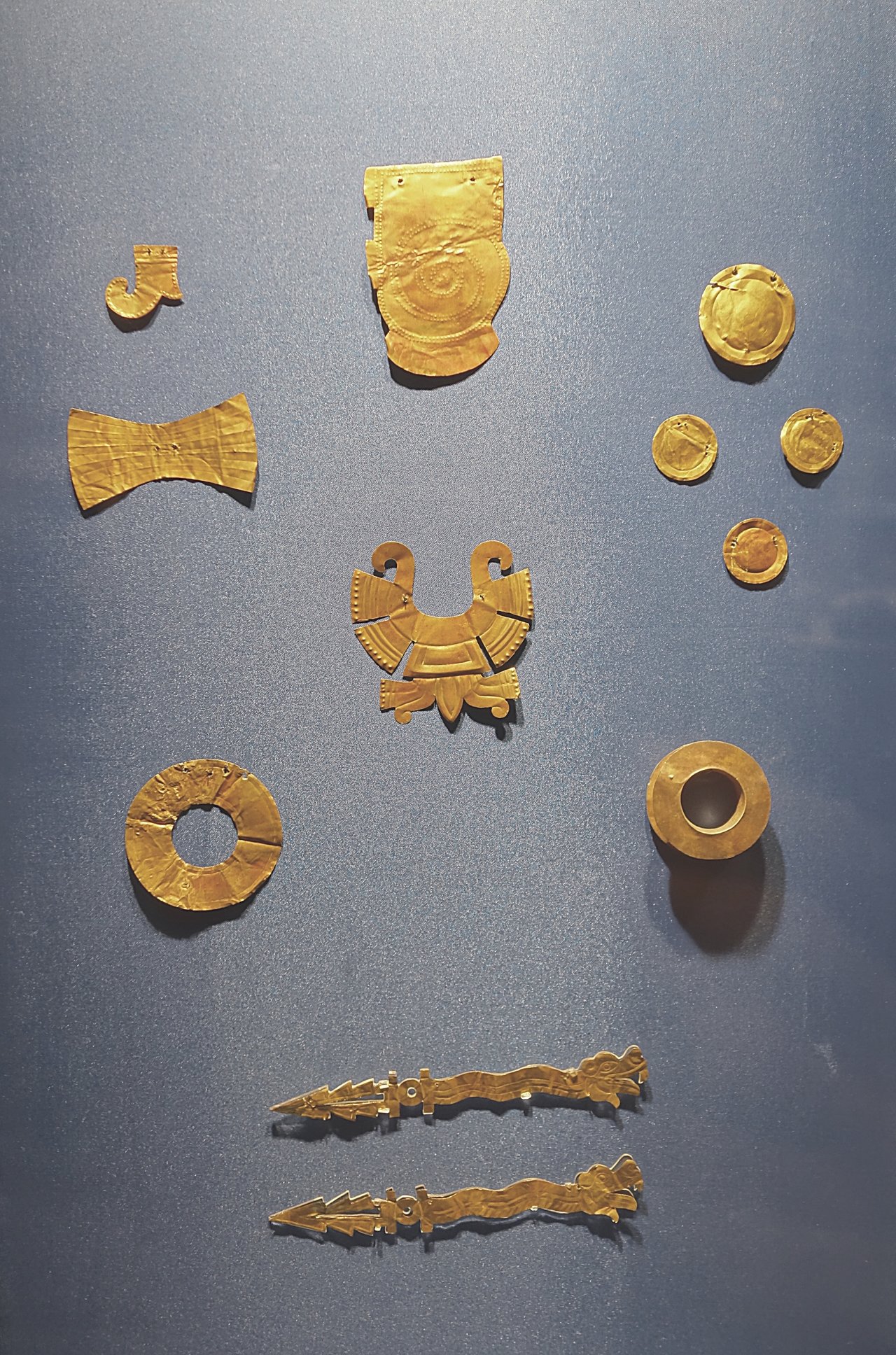 Золотые украшения ацтеков