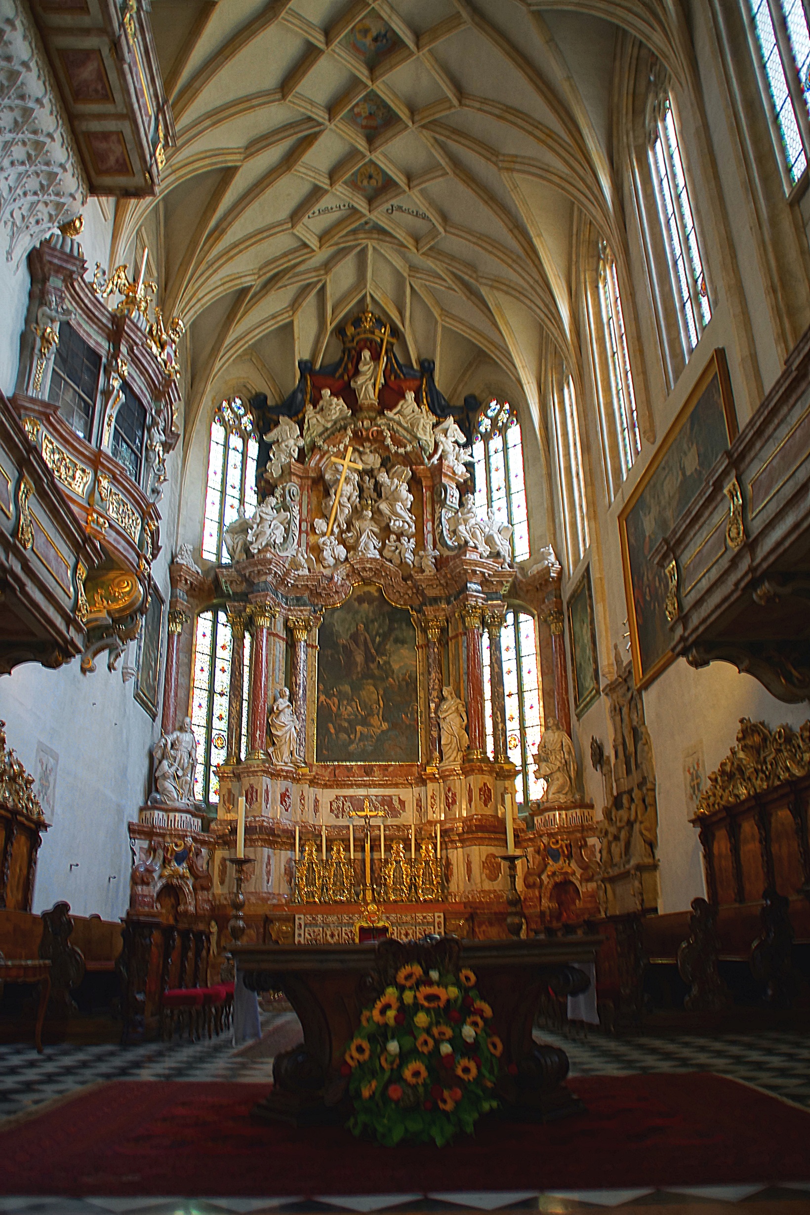 Интерьер собора Св. Эгидия