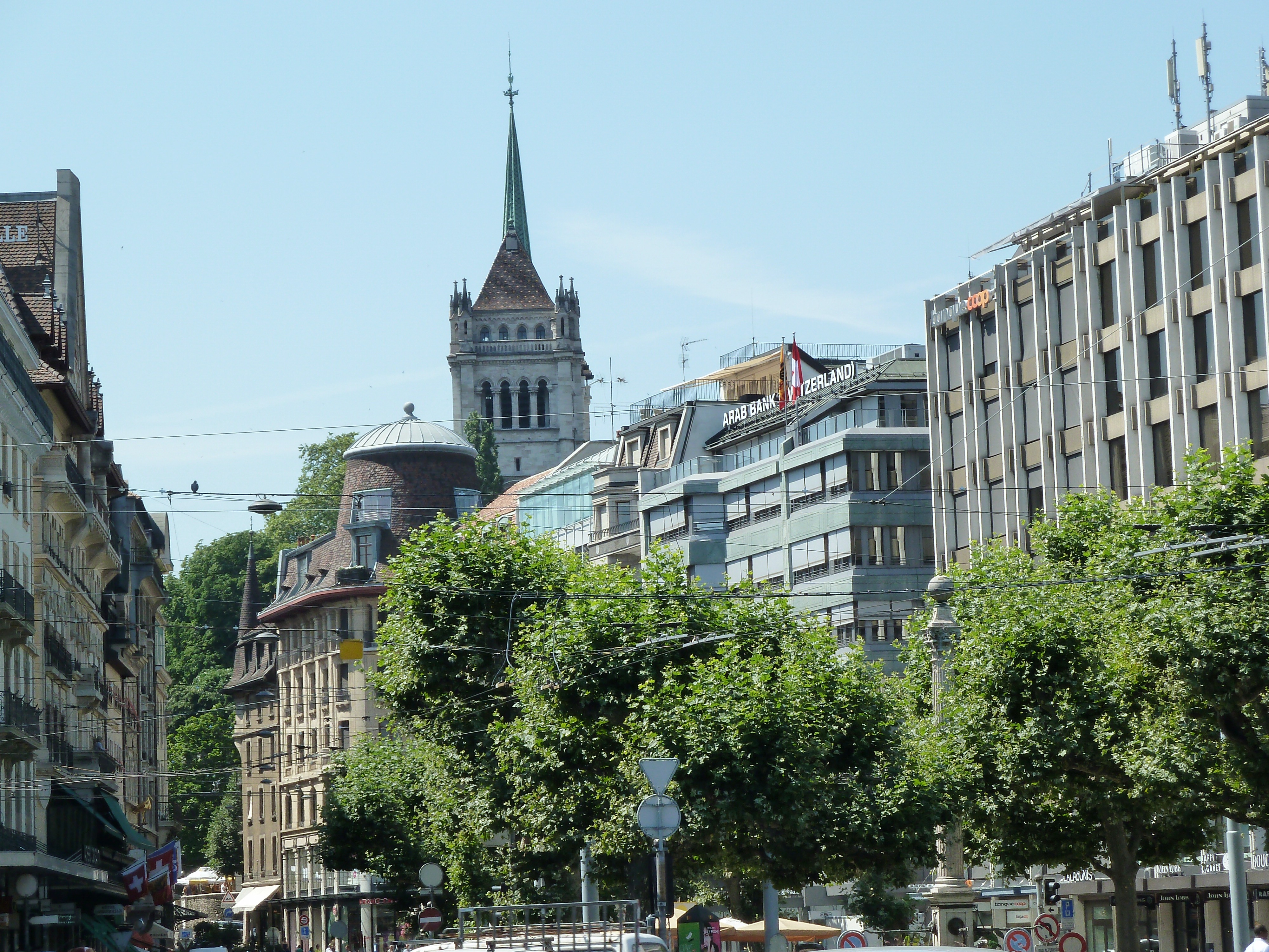 Бульвар в Женеве