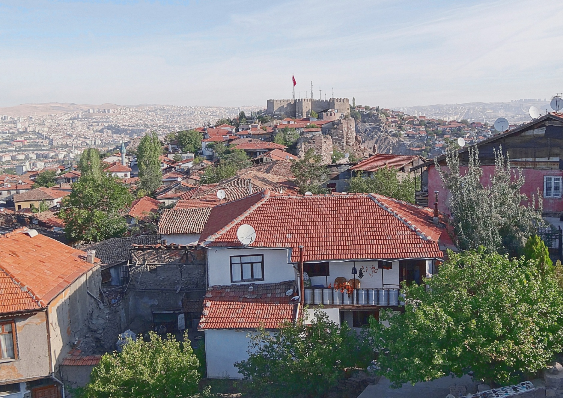 Старая крепость Анкары