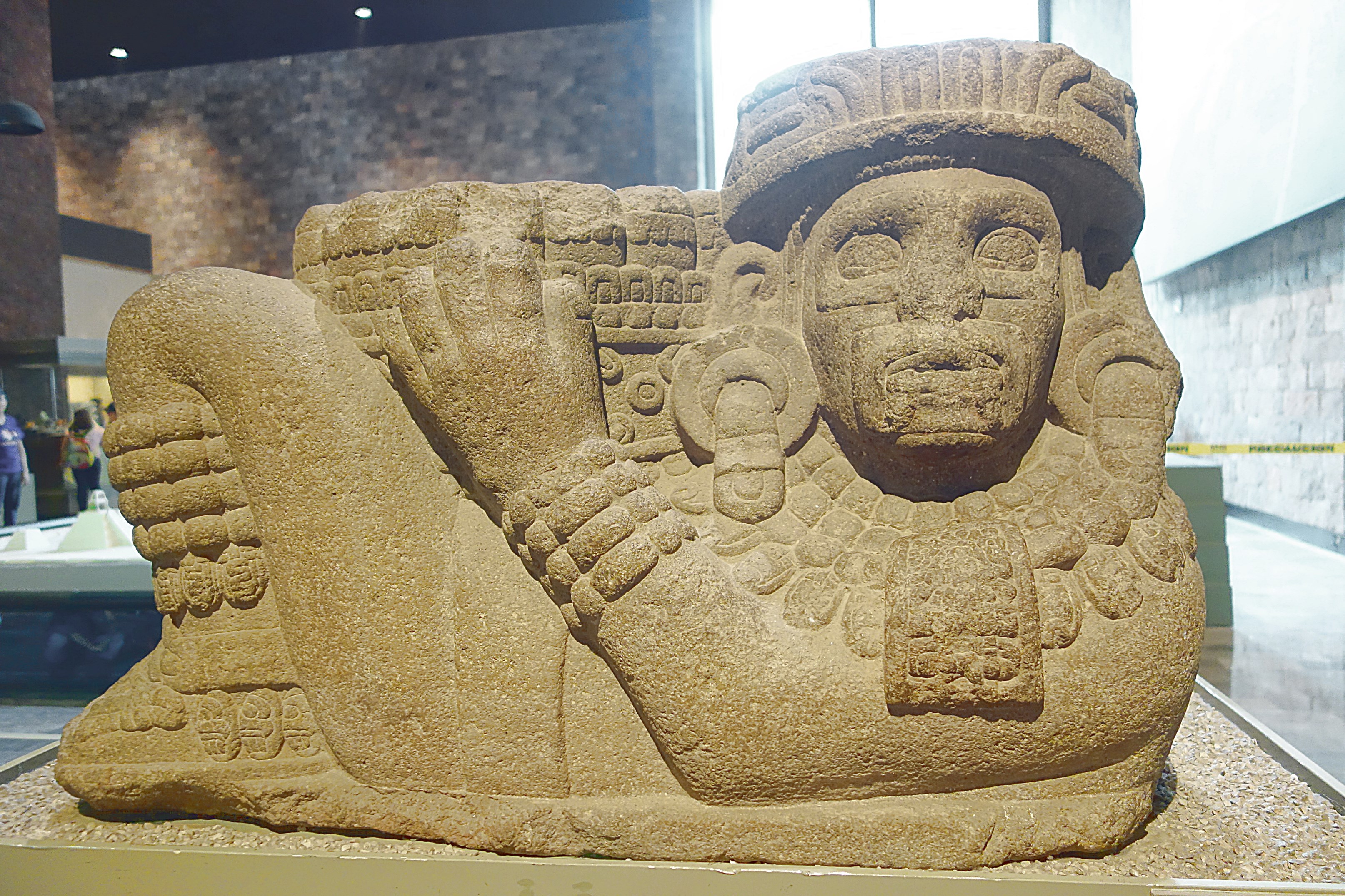 Статуя в Музее ацтеков