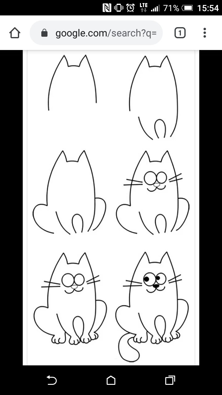 Как нарисовать Котика
