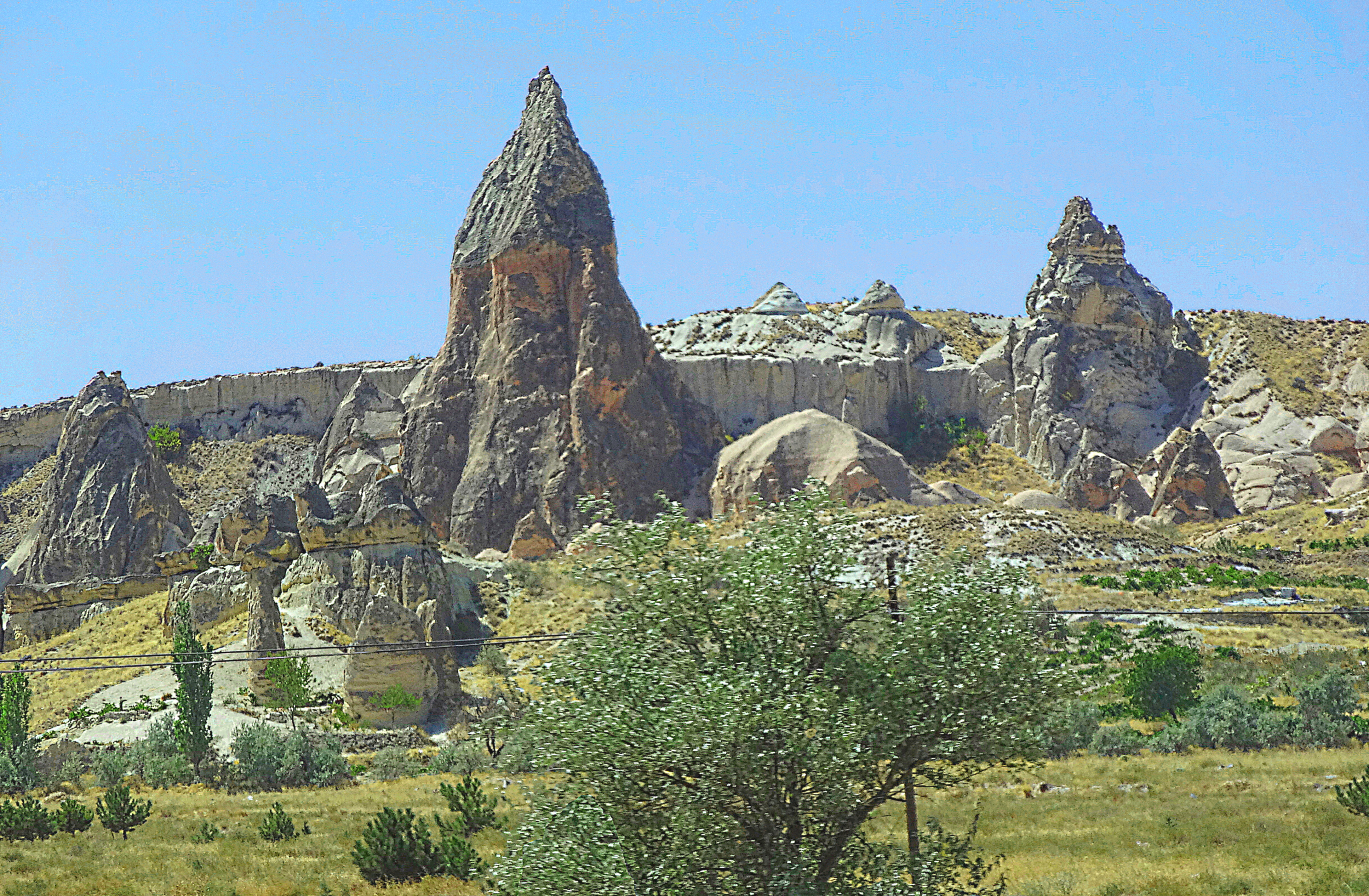 Скалы Каппадокии у г. Гёреме