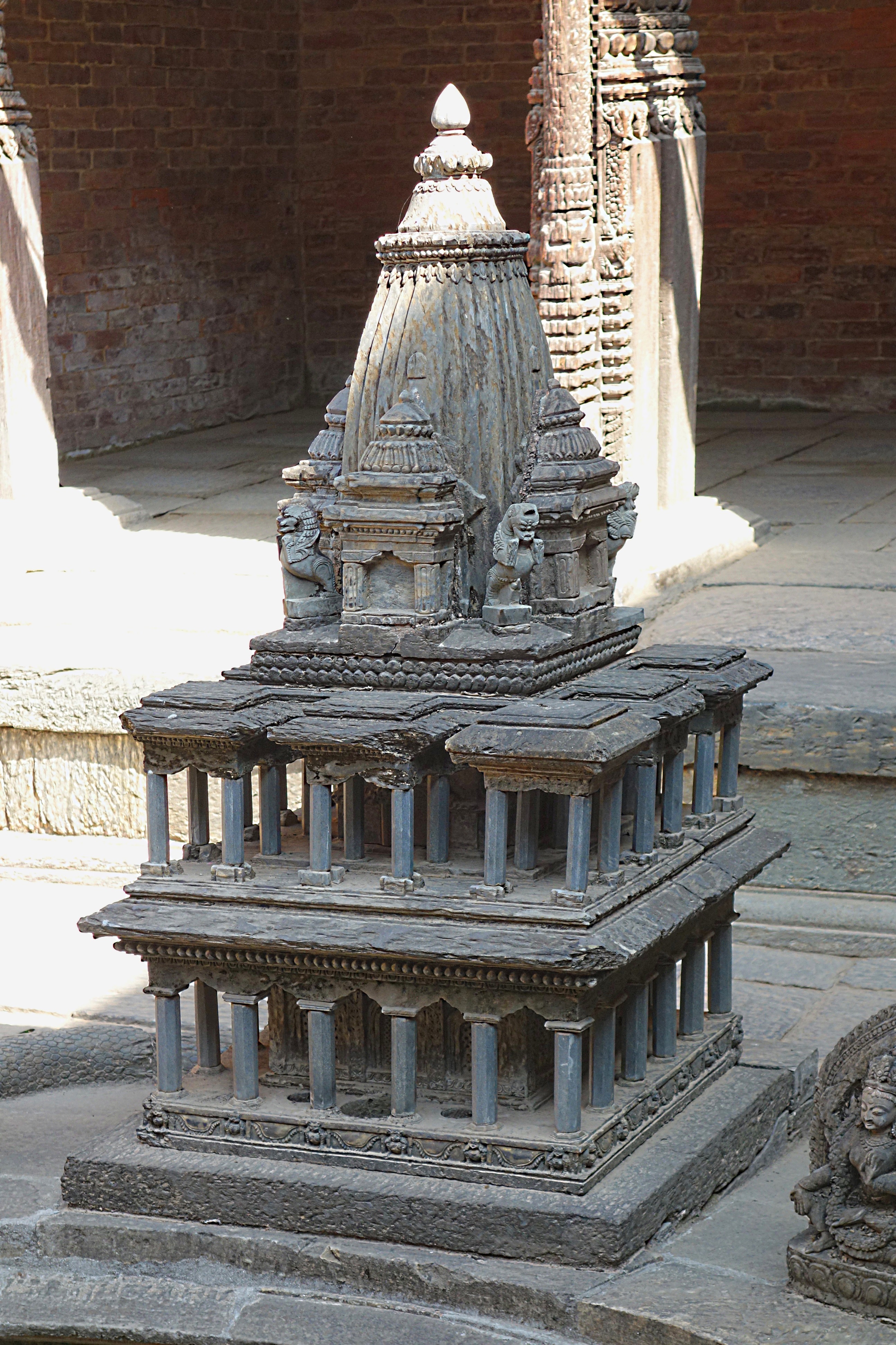 Модель индуистского храма