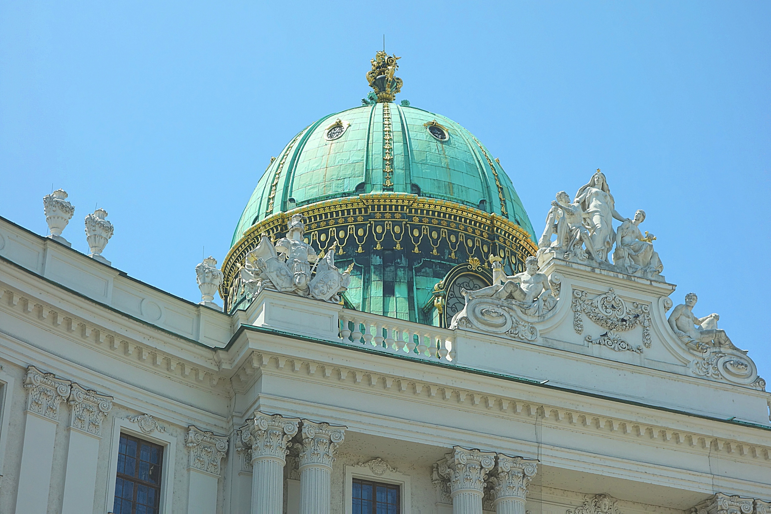 Купол Главного дворца Хофбурга