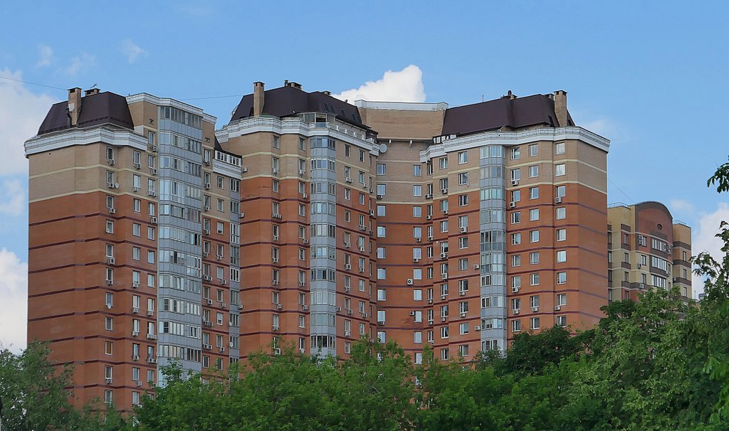 Здания рядом с Раменским парком