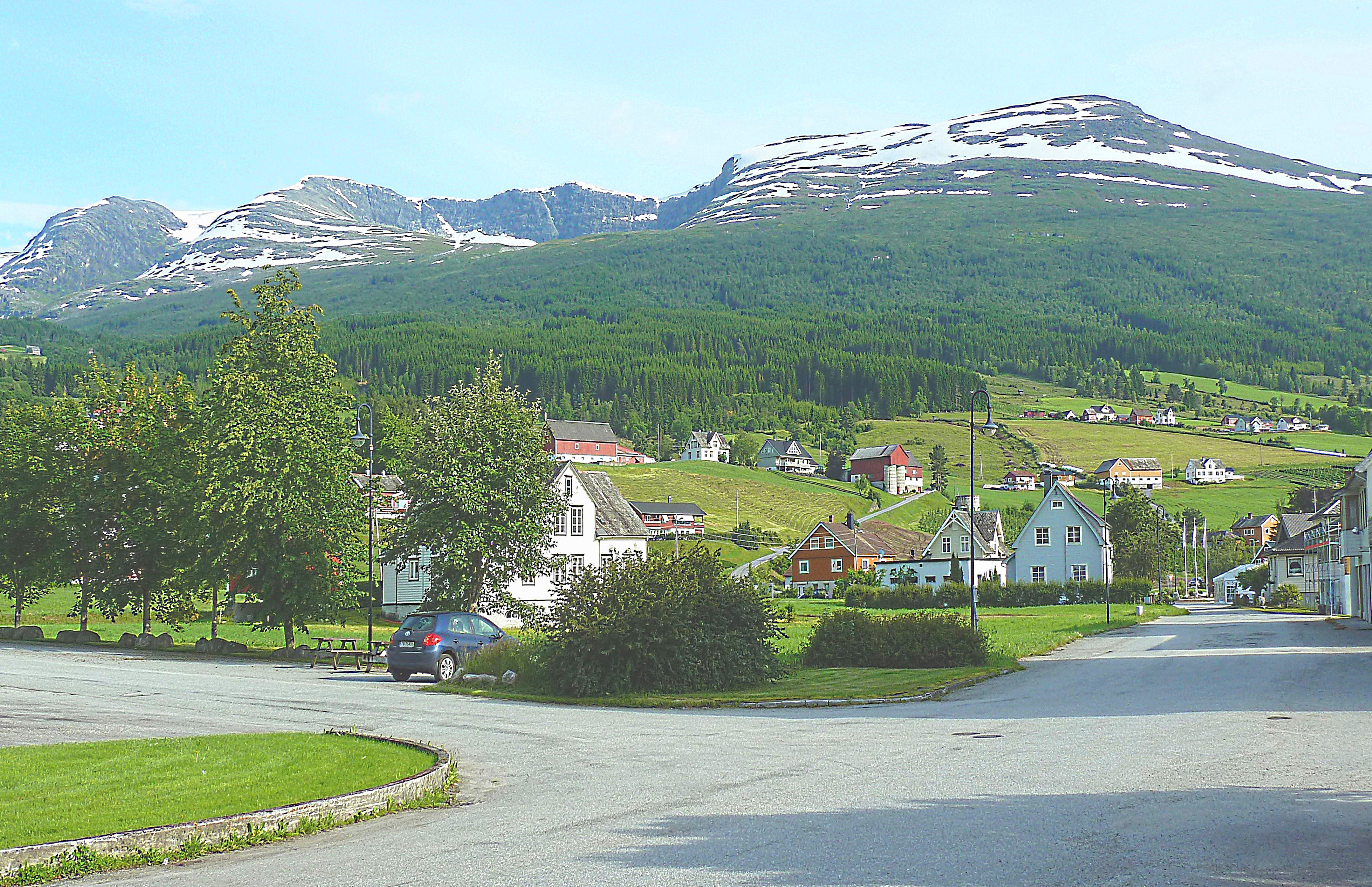 Посёлок в Ю. Норвегии