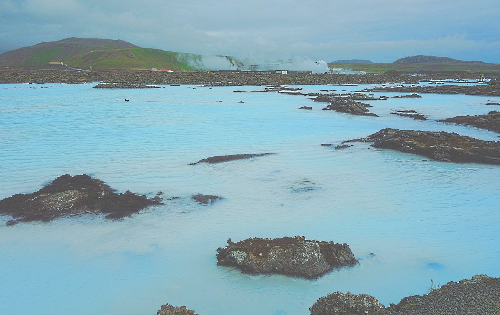 Голубая бухта на Ю. Исландии