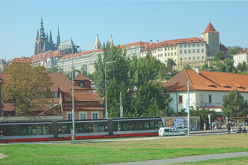 Чешский Град вблизи Влтавы