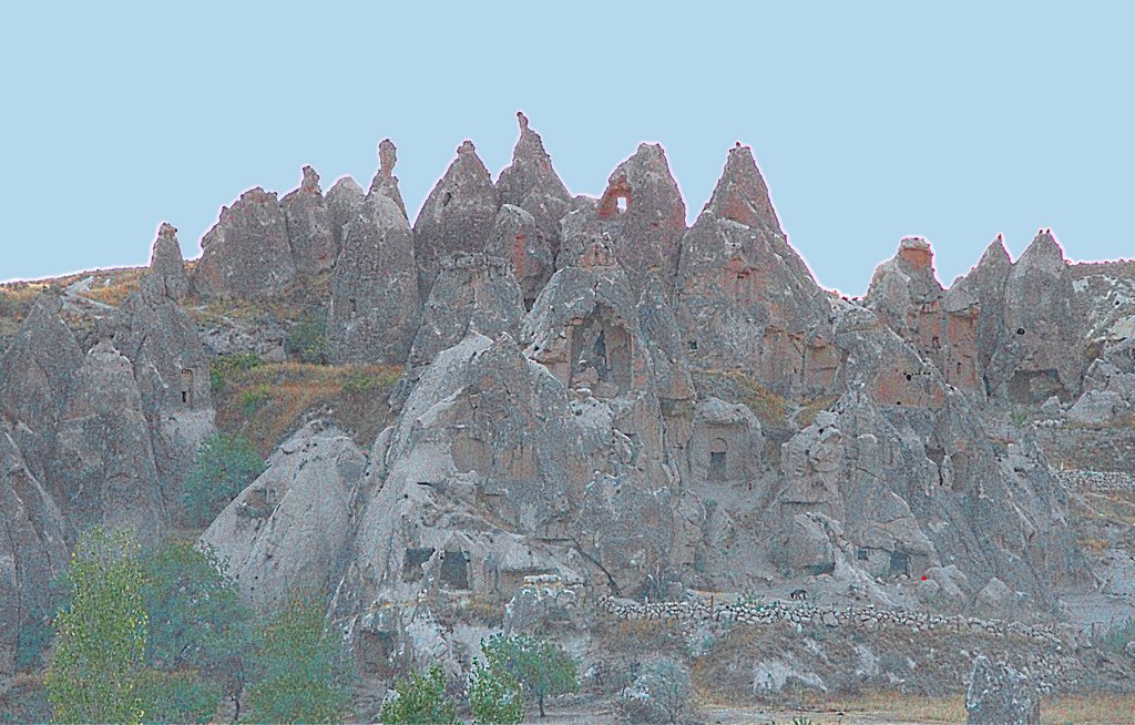 Скалы Каппадокии с кельями