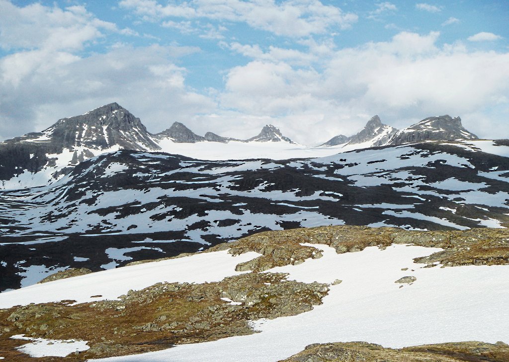 Подъём к перевалу в Ц. Норвегии