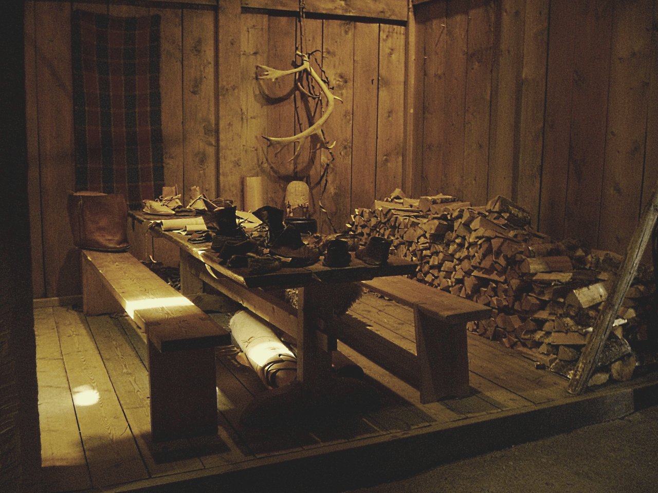 Реконструкция жилища викингов
