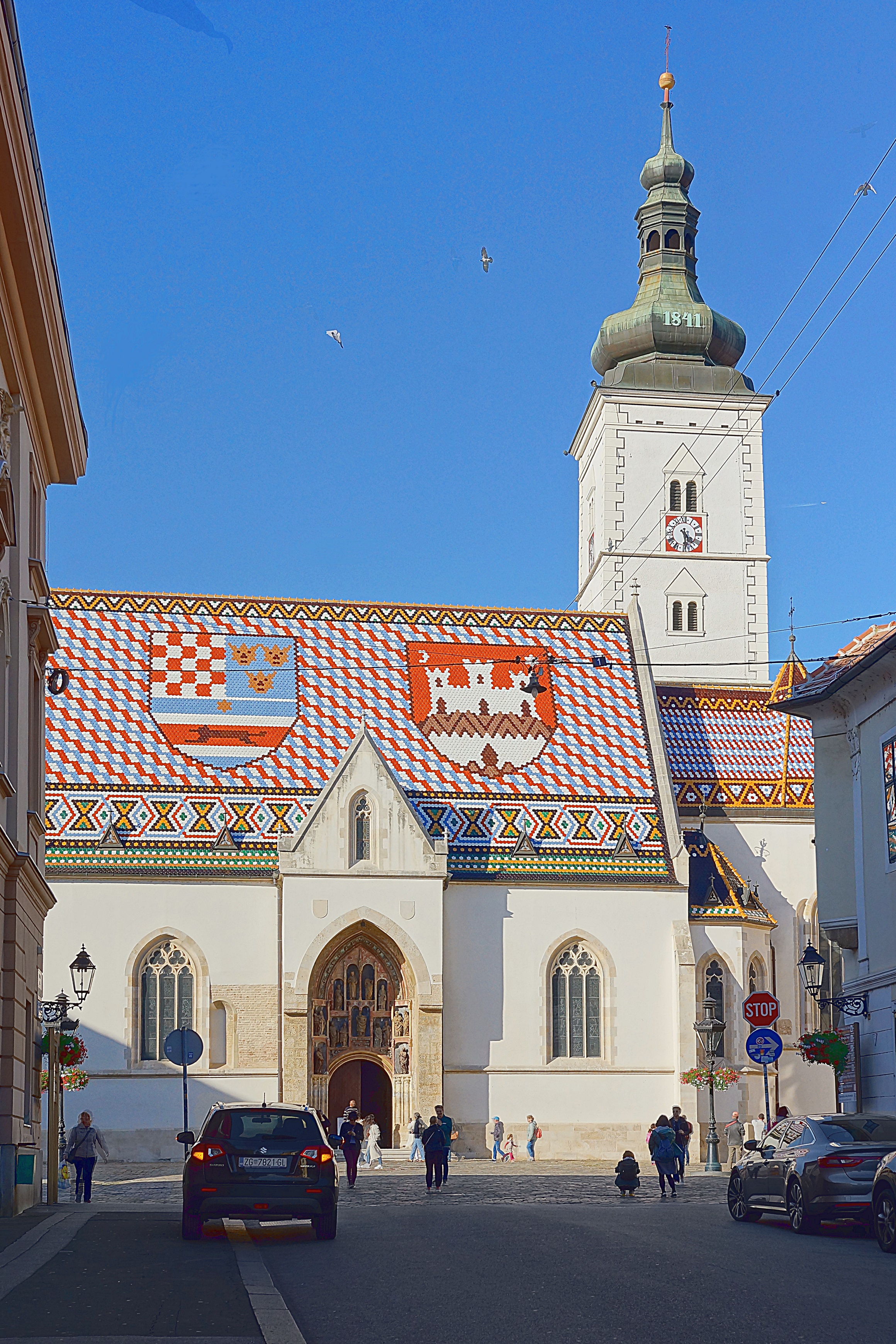 Церковь Св. Марка 13 в. в Загреб