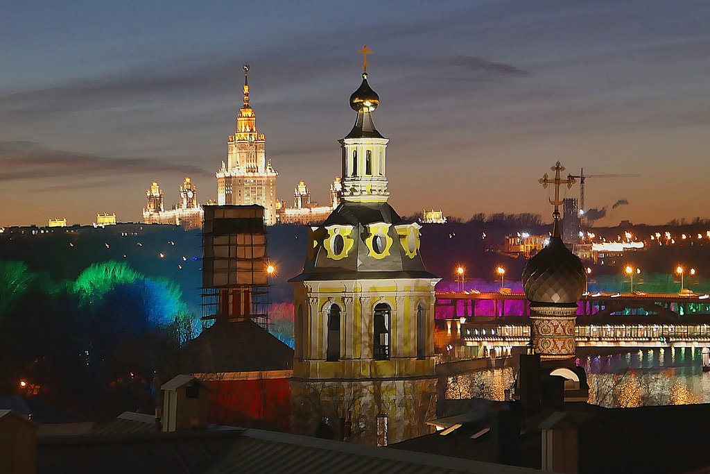 Башни Андреевского монастыря
