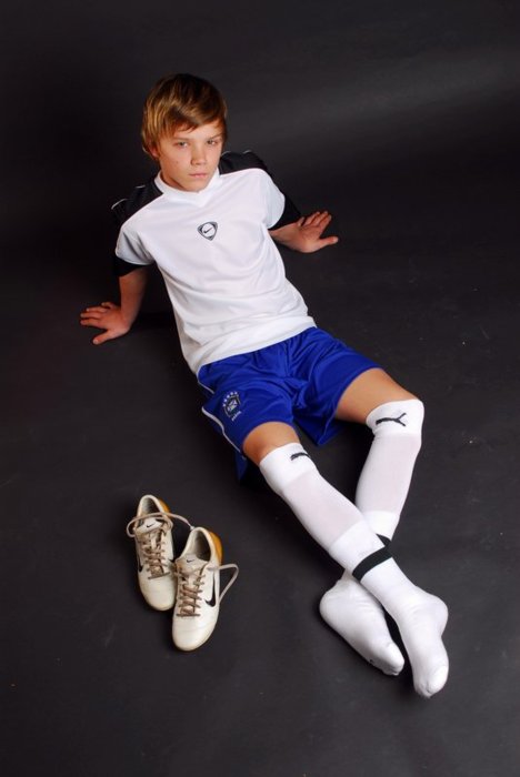 soccerboy with withe socks